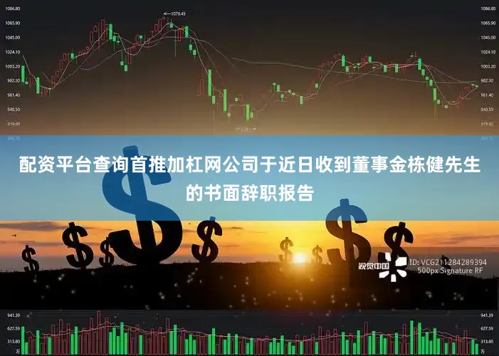 配资平台查询首推加杠网公司于近日收到董事金栋健先生的书面辞职报告